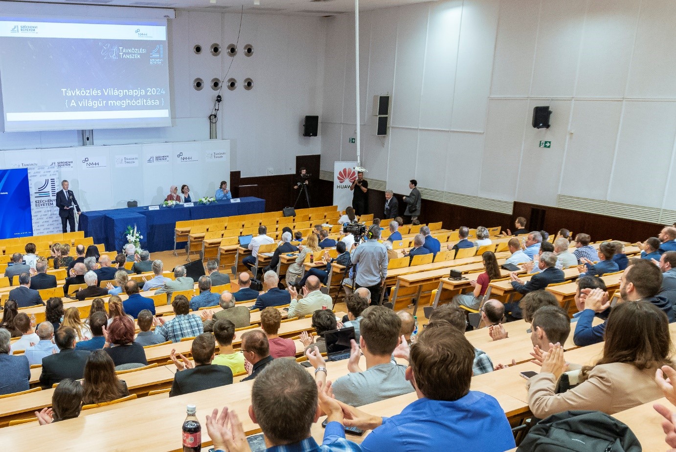 The World Telecommunications Day conference is held every year on the campus of Széchenyi István University in Győr